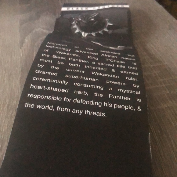 Marvel black panther character socks. - Picture 8 of 9